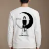 "Crescent Serenade" Unisex Longsleeve T-shirt | Gildan 2400