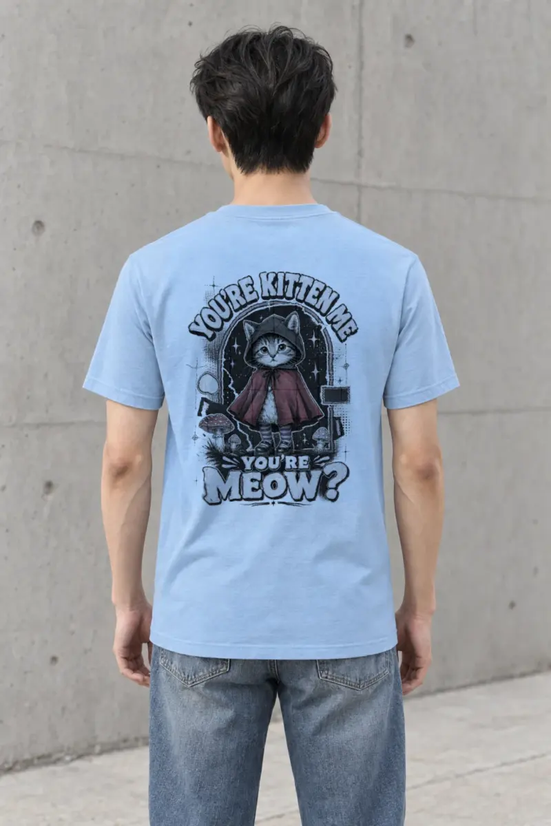 "Crimson Cloak Familiar" Heavyweight Unisex Crewneck T-shirt