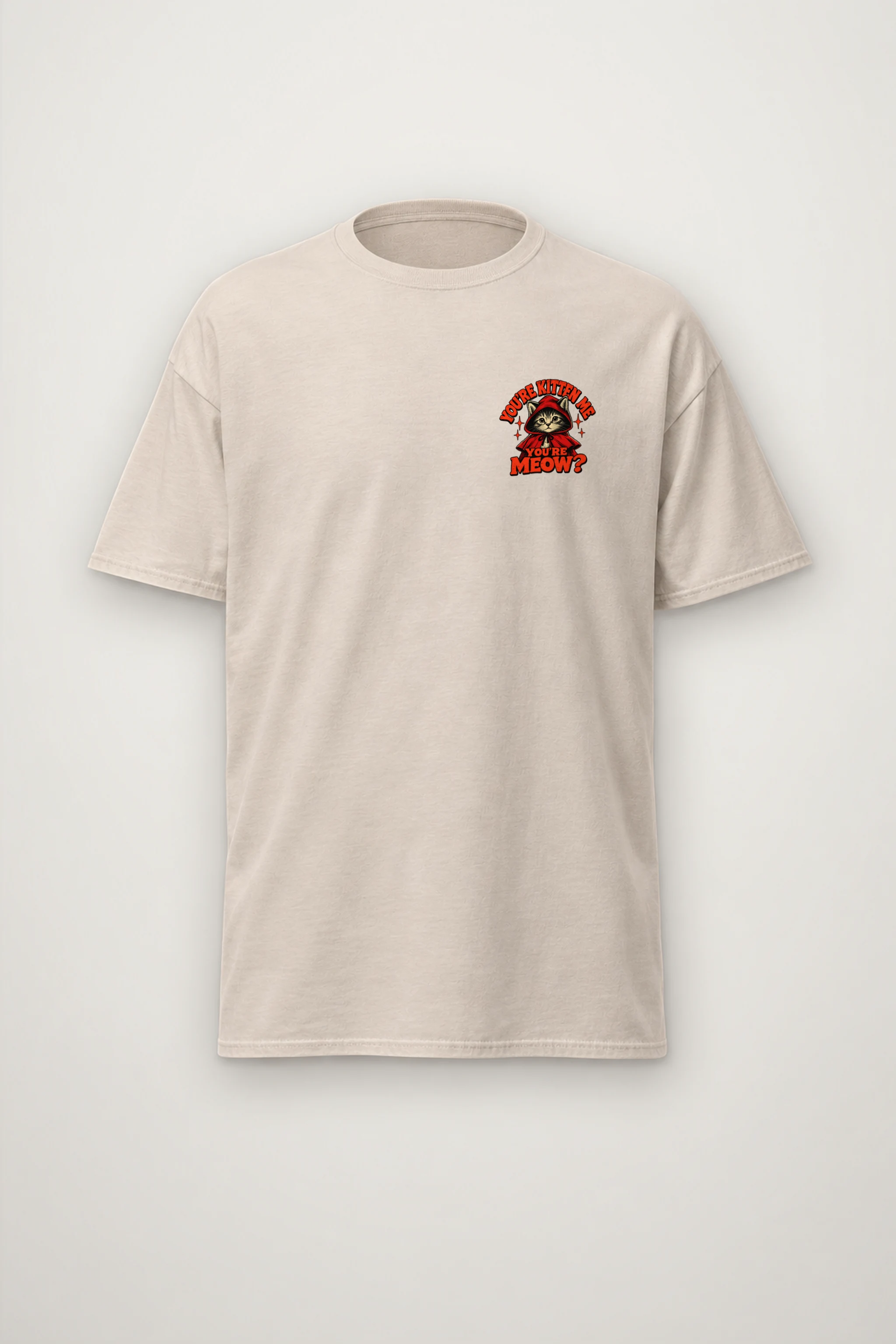 "Crimson Cloak Familiar" Heavyweight Unisex Crewneck T-shirt