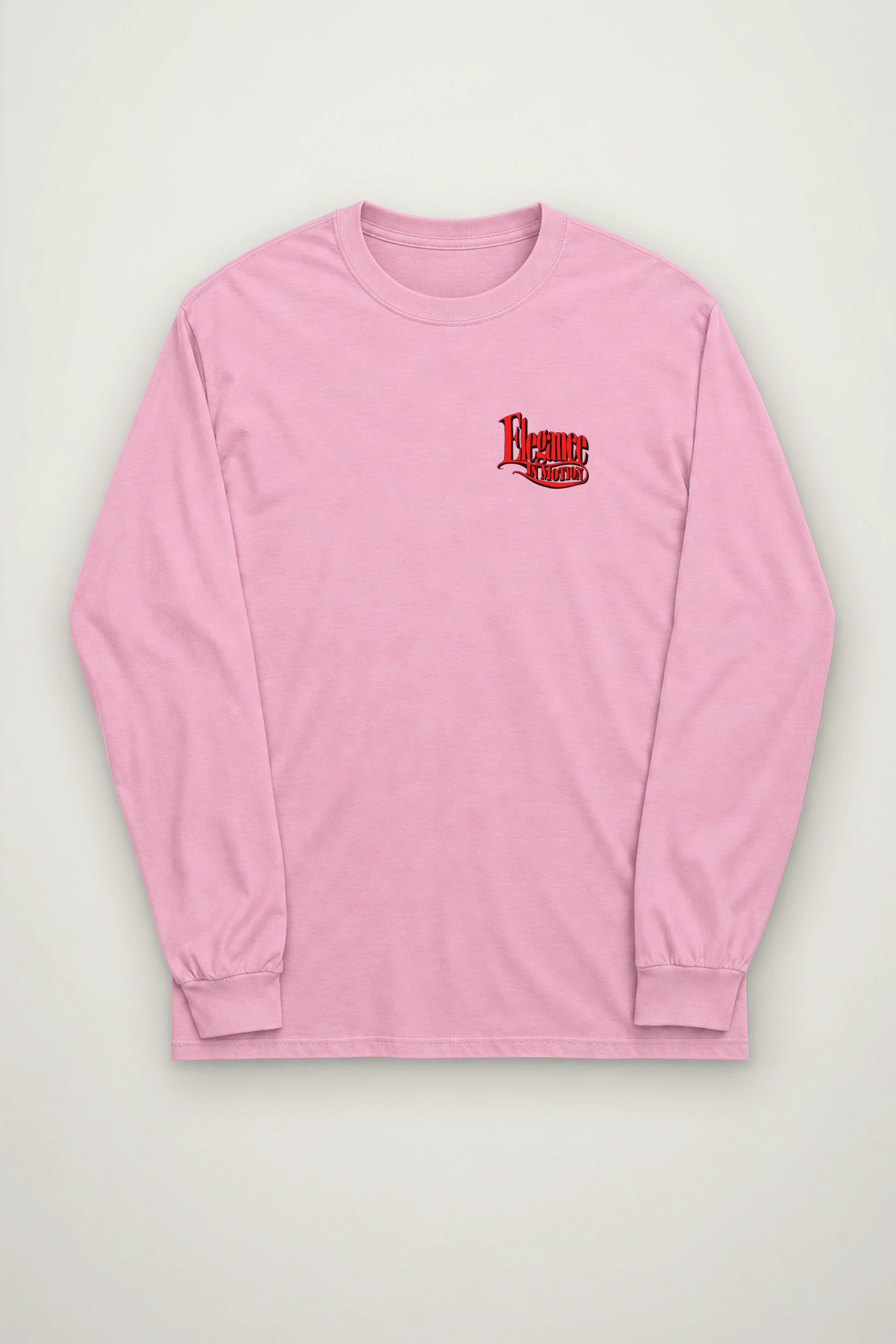"Crimson Coat Study" Unisex Longsleeve T-shirt
