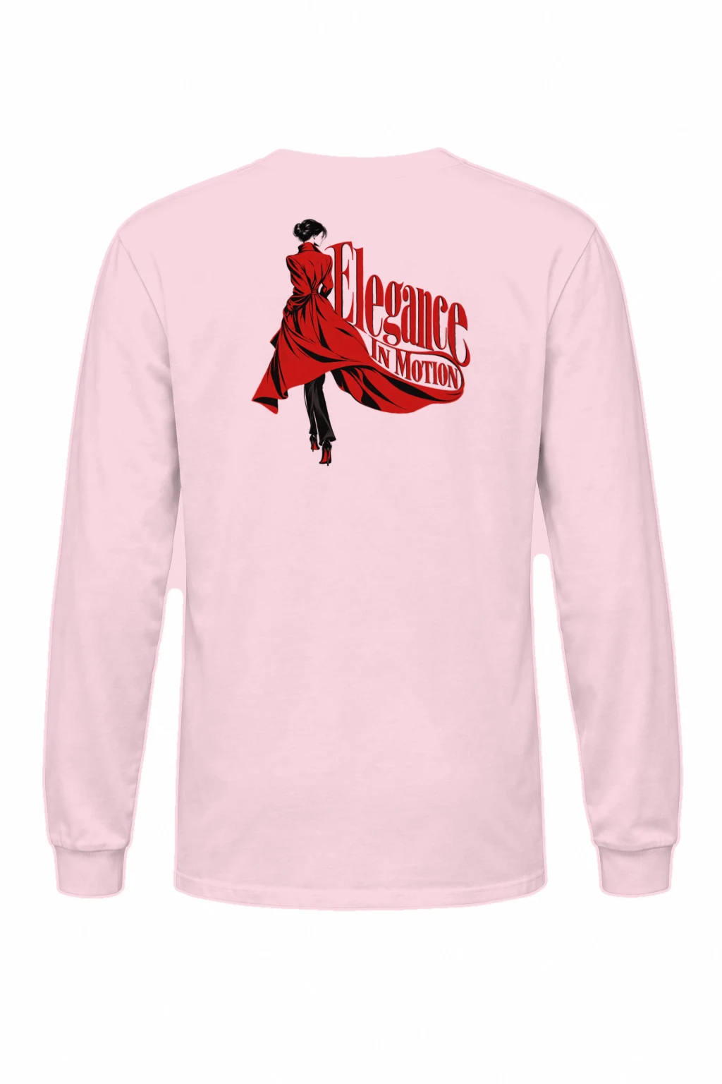 "Crimson Coat Study" Unisex Longsleeve T-shirt | Gildan 2400
