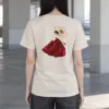 "Crimson Hanbok" Heavyweight Unisex Crewneck T-shirt