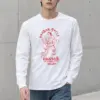 "Crimson Hanbok Muse" Unisex Longsleeve T-shirt