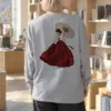 "Crimson Hanbok" Unisex Longsleeve T-shirt | Gildan 2400