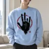"Crimson Handprint" Heavy Blend Unisex Crewneck Sweatshirt | Gildan 18000