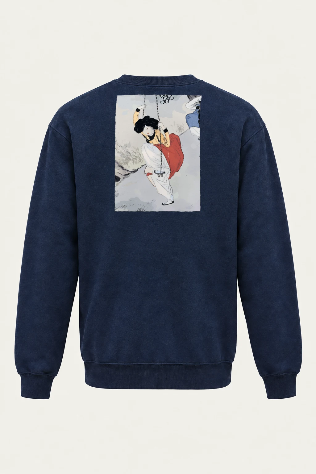 "Crimson Motion" Heavy Blend Unisex Crewneck Sweatshirt | Gildan 18000