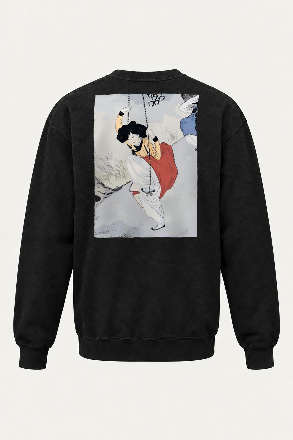 "Crimson Motion" Heavy Blend Unisex Crewneck Sweatshirt | Gildan 18000