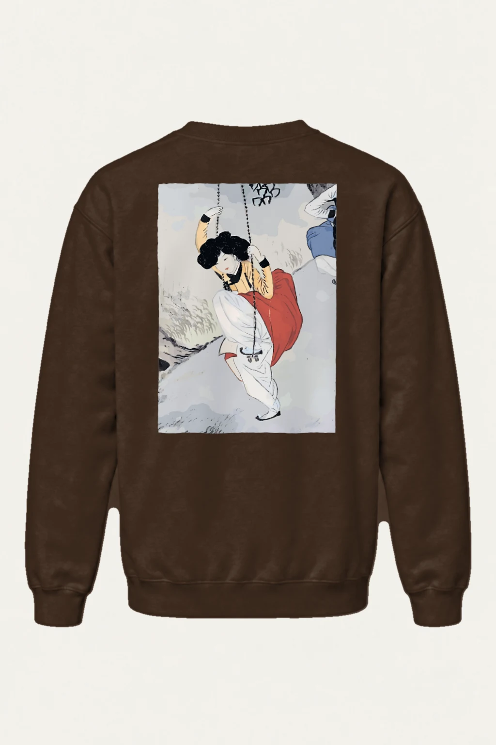 "Crimson Motion" Heavy Blend Unisex Crewneck Sweatshirt | Gildan 18000