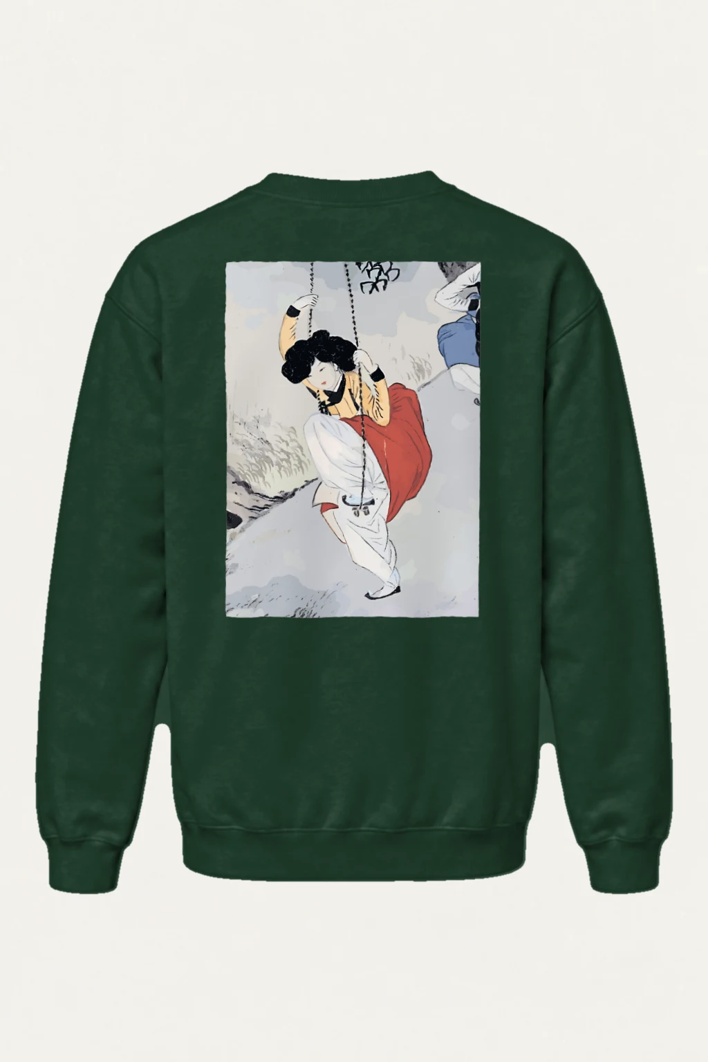 "Crimson Motion" Heavy Blend Unisex Crewneck Sweatshirt | Gildan 18000