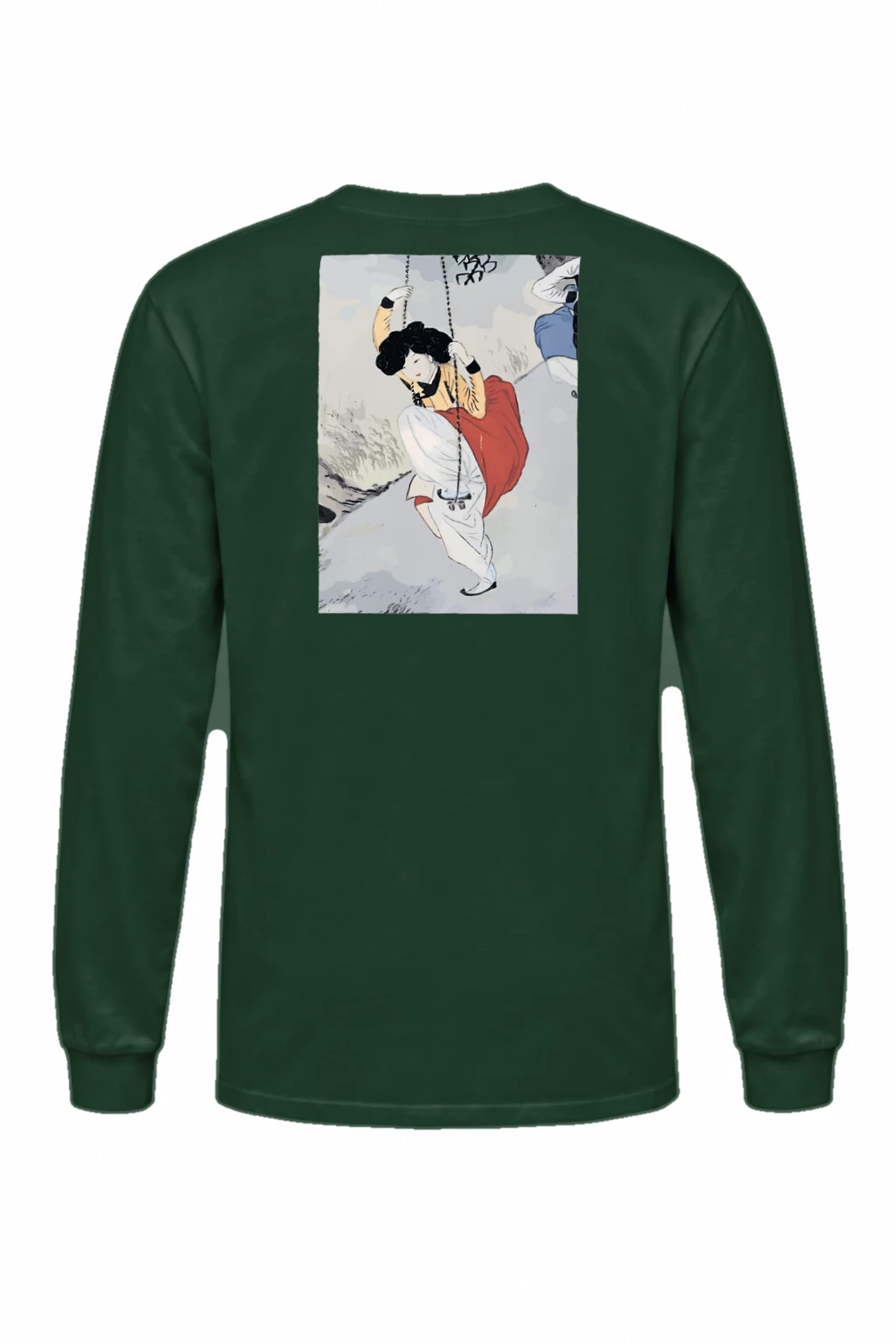"Crimson Swing" Unisex Longsleeve T-shirt | Gildan 2400