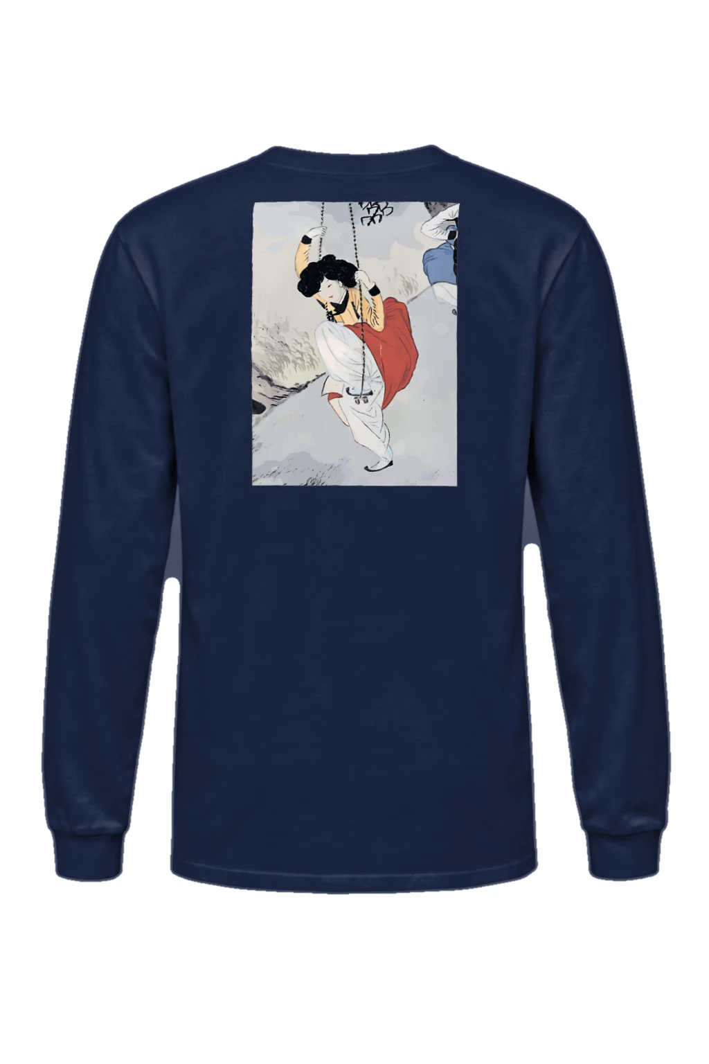 "Crimson Swing" Unisex Longsleeve T-shirt | Gildan 2400