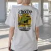 "Croco Cafe Global Edition" Heavyweight Unisex Crewneck T-shirt | Gildan 5000