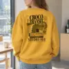 "Croco Global Route" Heavy Blend Unisex Crewneck Sweatshirt | Gildan 18000