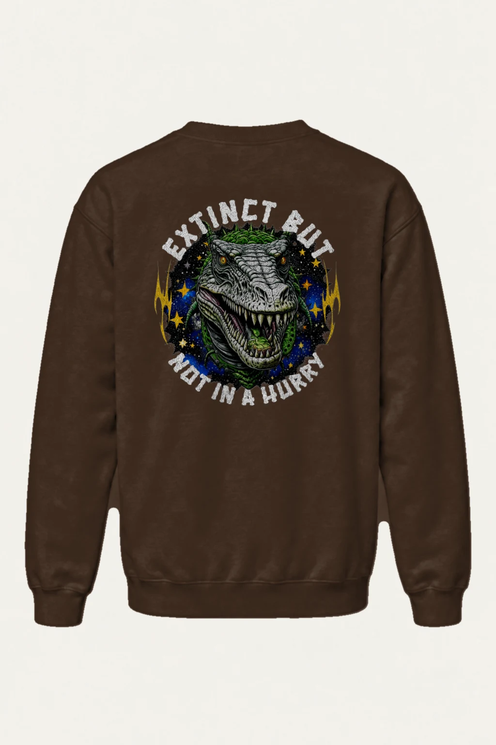 "Crocodile Birthday Wish" Heavy Blend Unisex Crewneck Sweatshirt | Gildan 18000