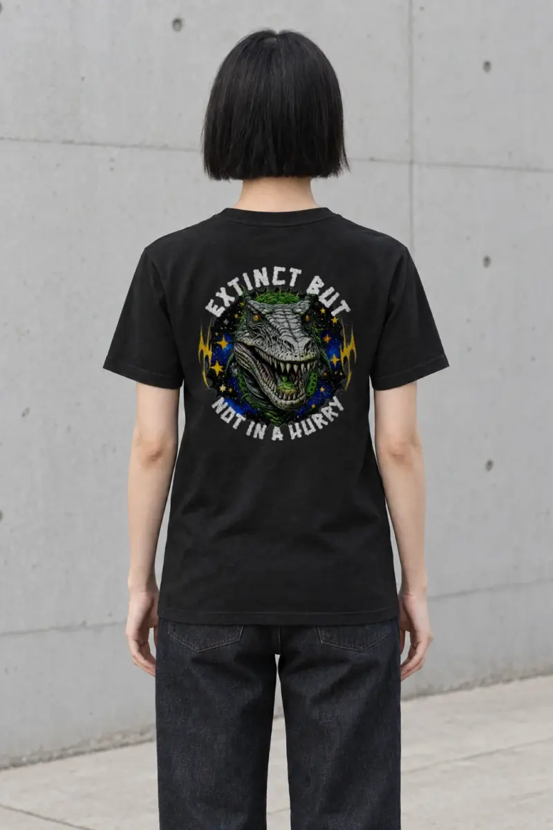 "Crocodile Birthday Wish" Heavyweight Unisex Crewneck T-shirt | Gildan 5000