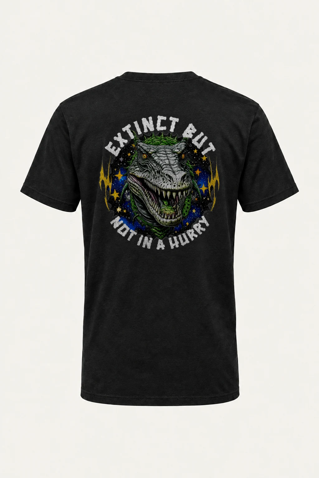 "Crocodile Birthday Wish" Heavyweight Unisex Crewneck T-shirt | Gildan 5000