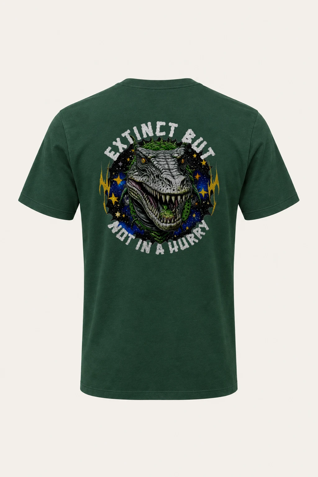 "Crocodile Birthday Wish" Heavyweight Unisex Crewneck T-shirt | Gildan 5000