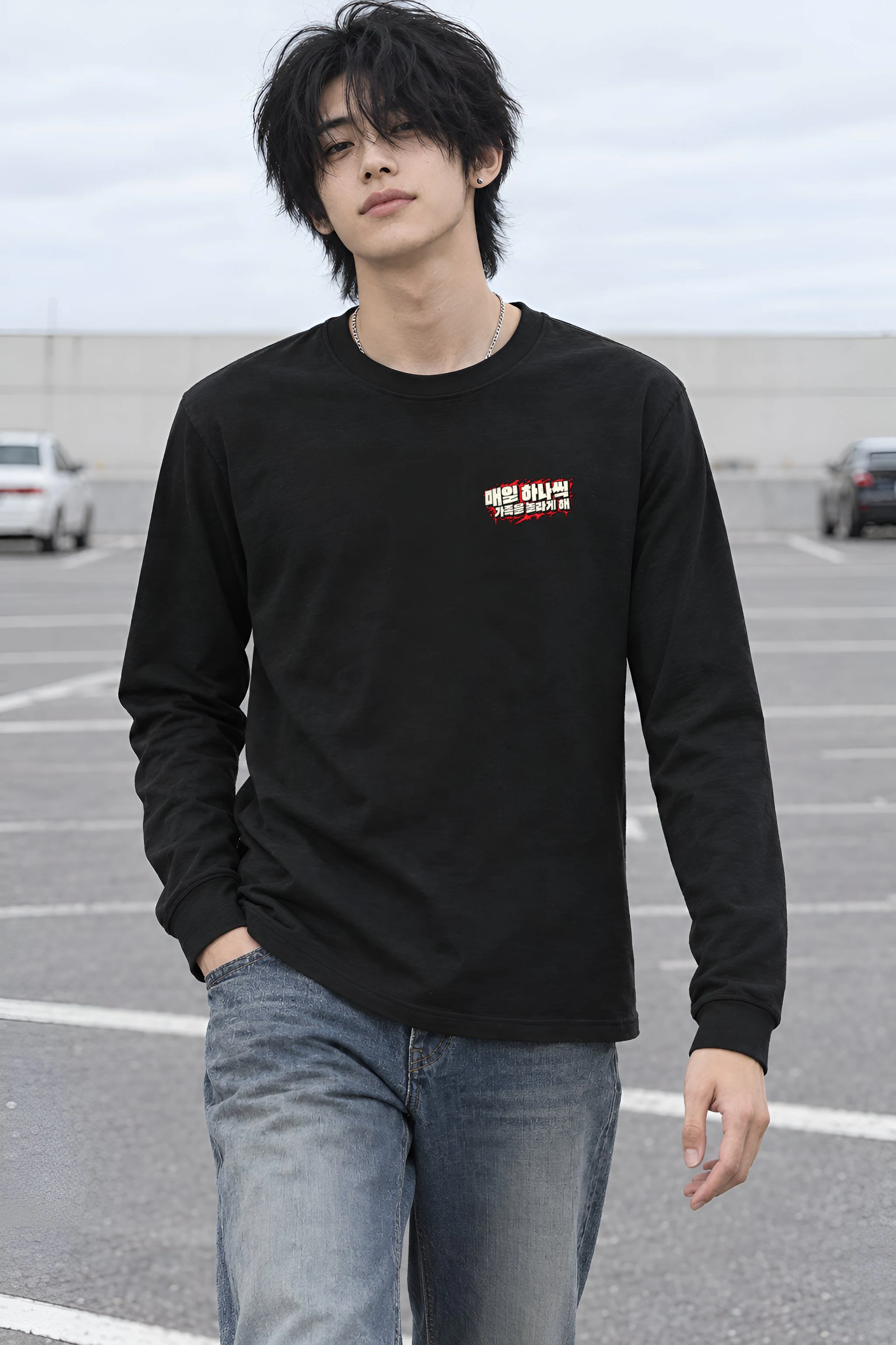 "Crocodile Grappler" Unisex Longsleeve T-shirt