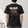 "Crocodile Scare Calligraphy" Heavyweight Unisex Crewneck T-shirt