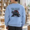 "Crocodile Scare" Heavy Blend Unisex Crewneck Sweatshirt | Gildan 18000