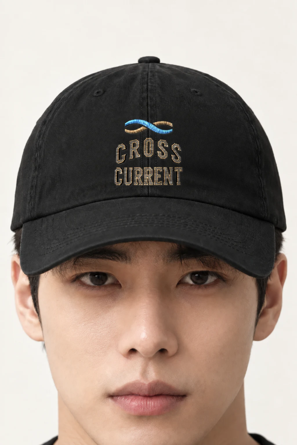 "Cross Current" Classic Dad Hat · Embroidered | Yupoong 6245CM