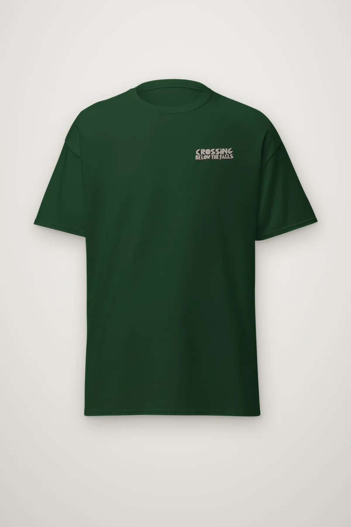 "Crossing Below the Falls" Heavyweight Unisex Crewneck T-shirt