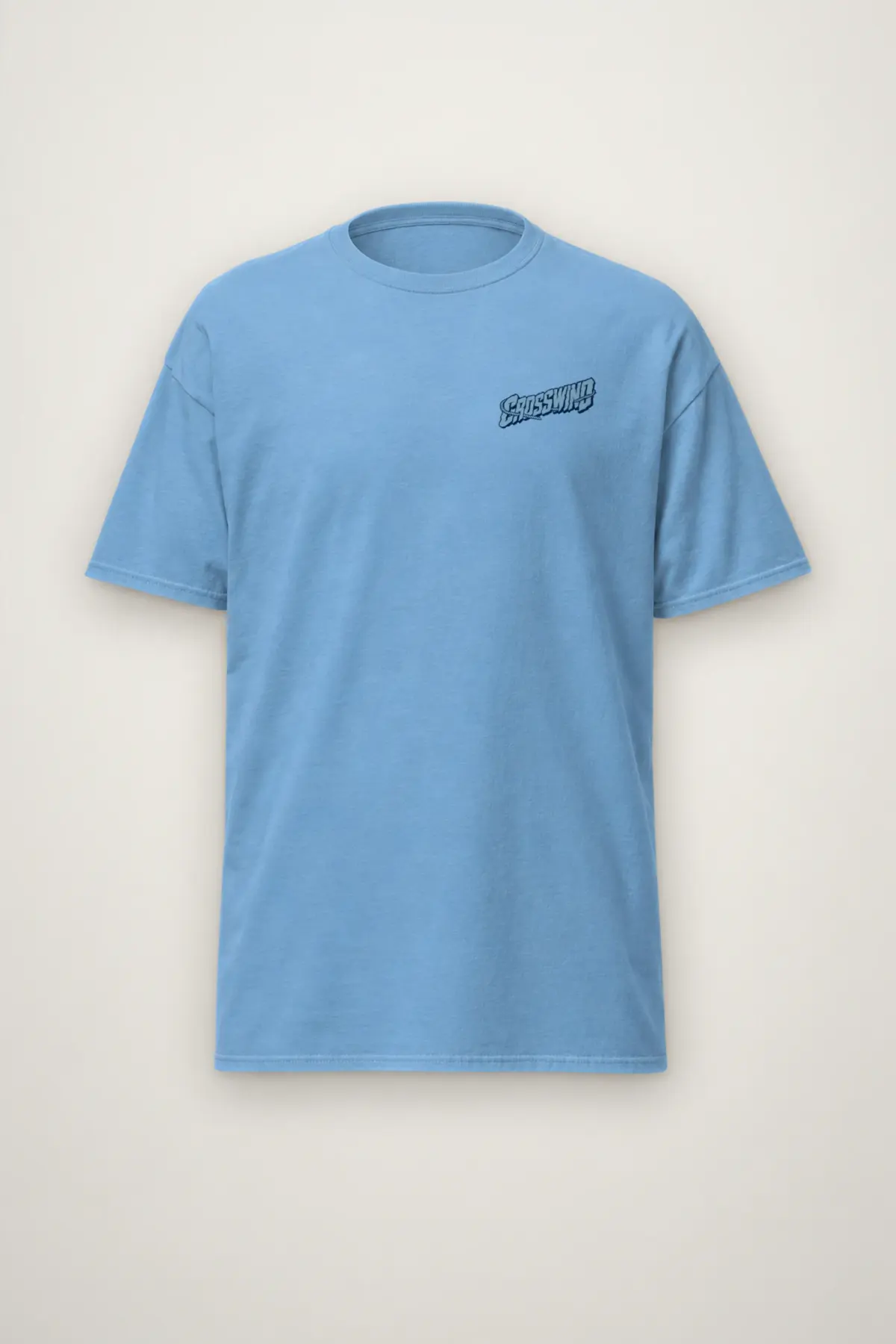 "Crosswind Dinghy Crew" Heavyweight Unisex Crewneck T-shirt