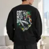 "Crouching Chaos" Heavy Blend Unisex Crewneck Sweatshirt | Gildan 18000