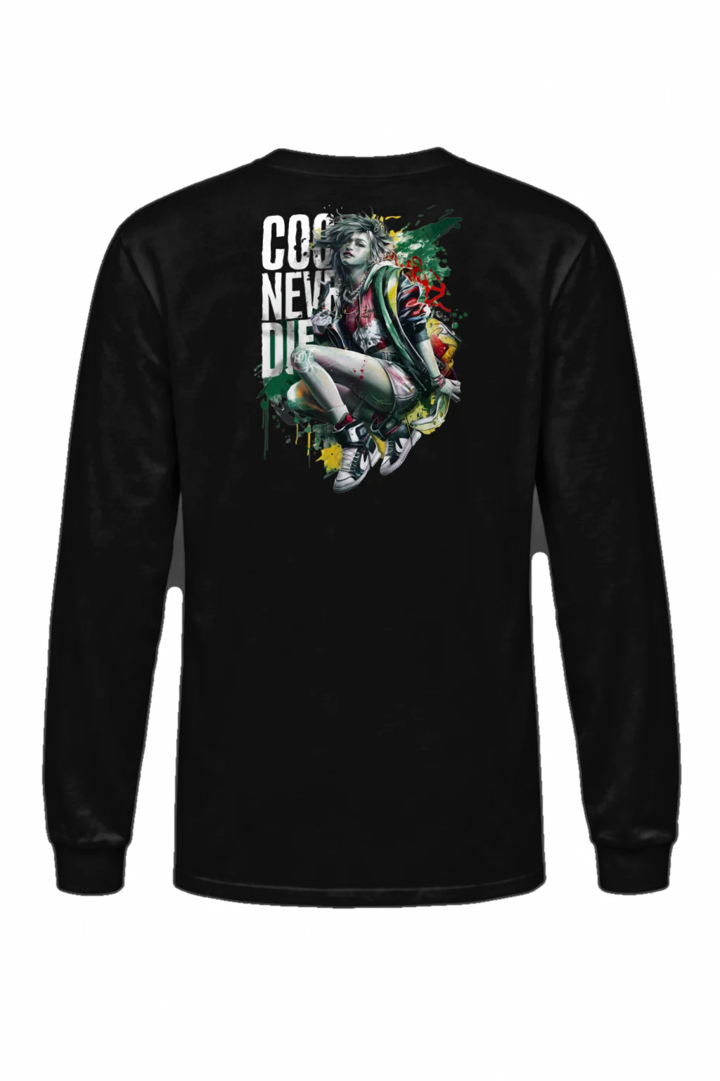 "Crouching Riot" Unisex Longsleeve T-shirt | Gildan 2400