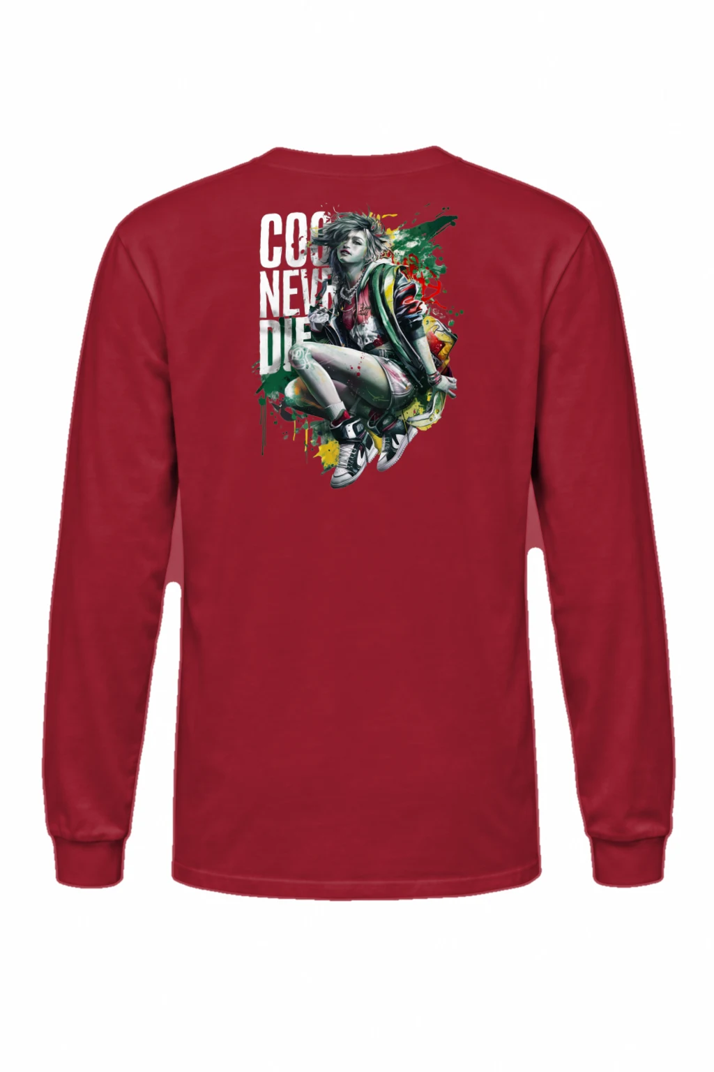 "Crouching Riot" Unisex Longsleeve T-shirt | Gildan 2400