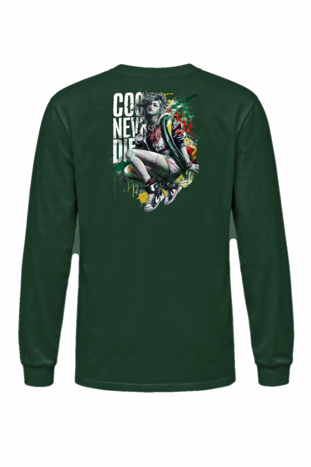 "Crouching Riot" Unisex Longsleeve T-shirt | Gildan 2400