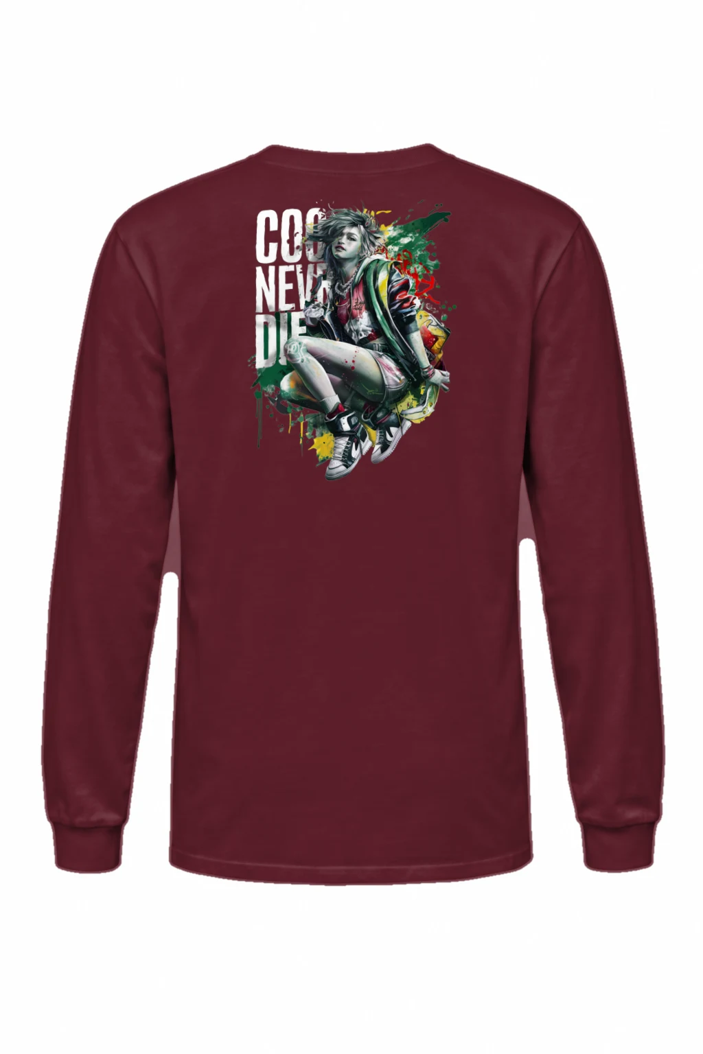 "Crouching Riot" Unisex Longsleeve T-shirt | Gildan 2400