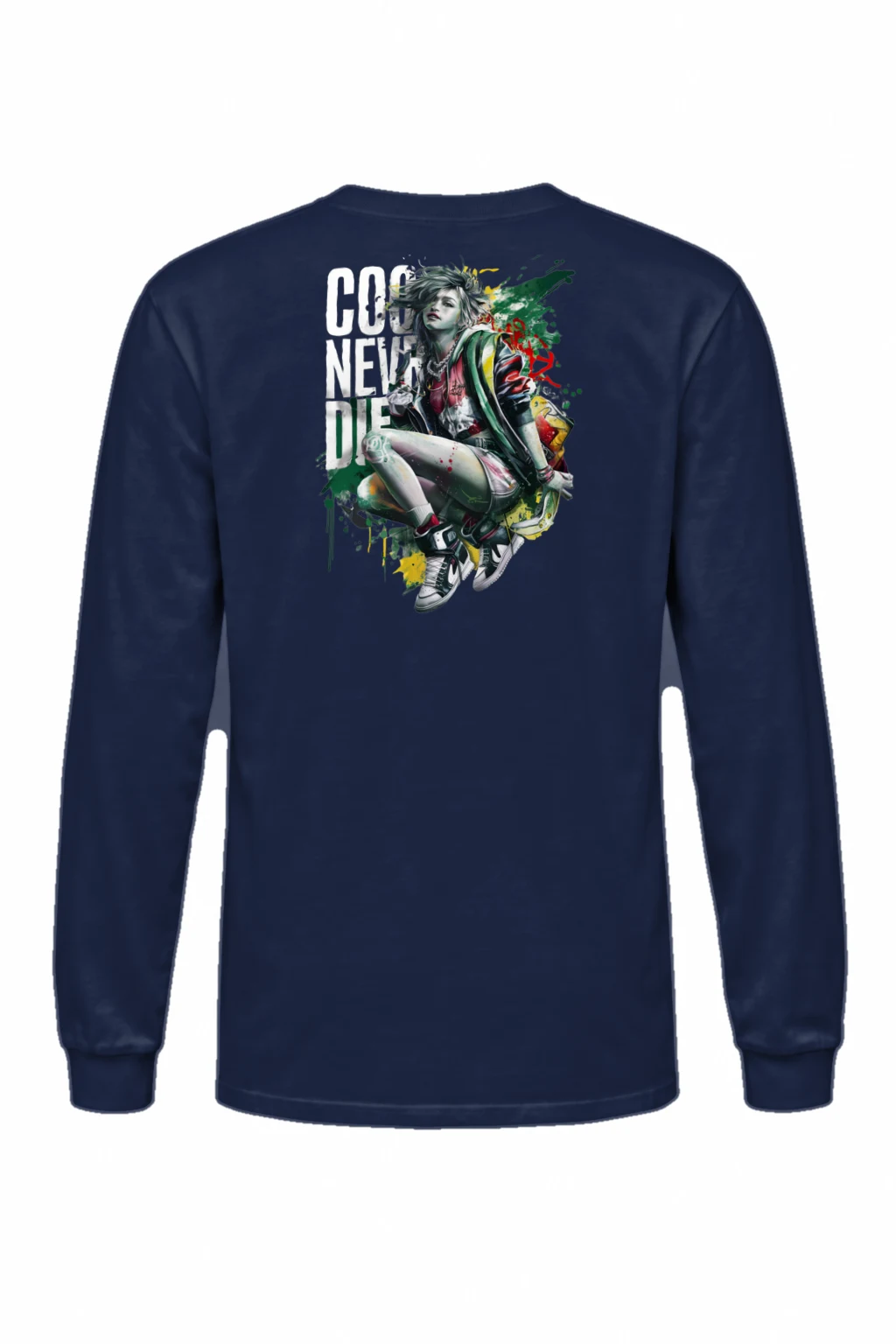 "Crouching Riot" Unisex Longsleeve T-shirt | Gildan 2400