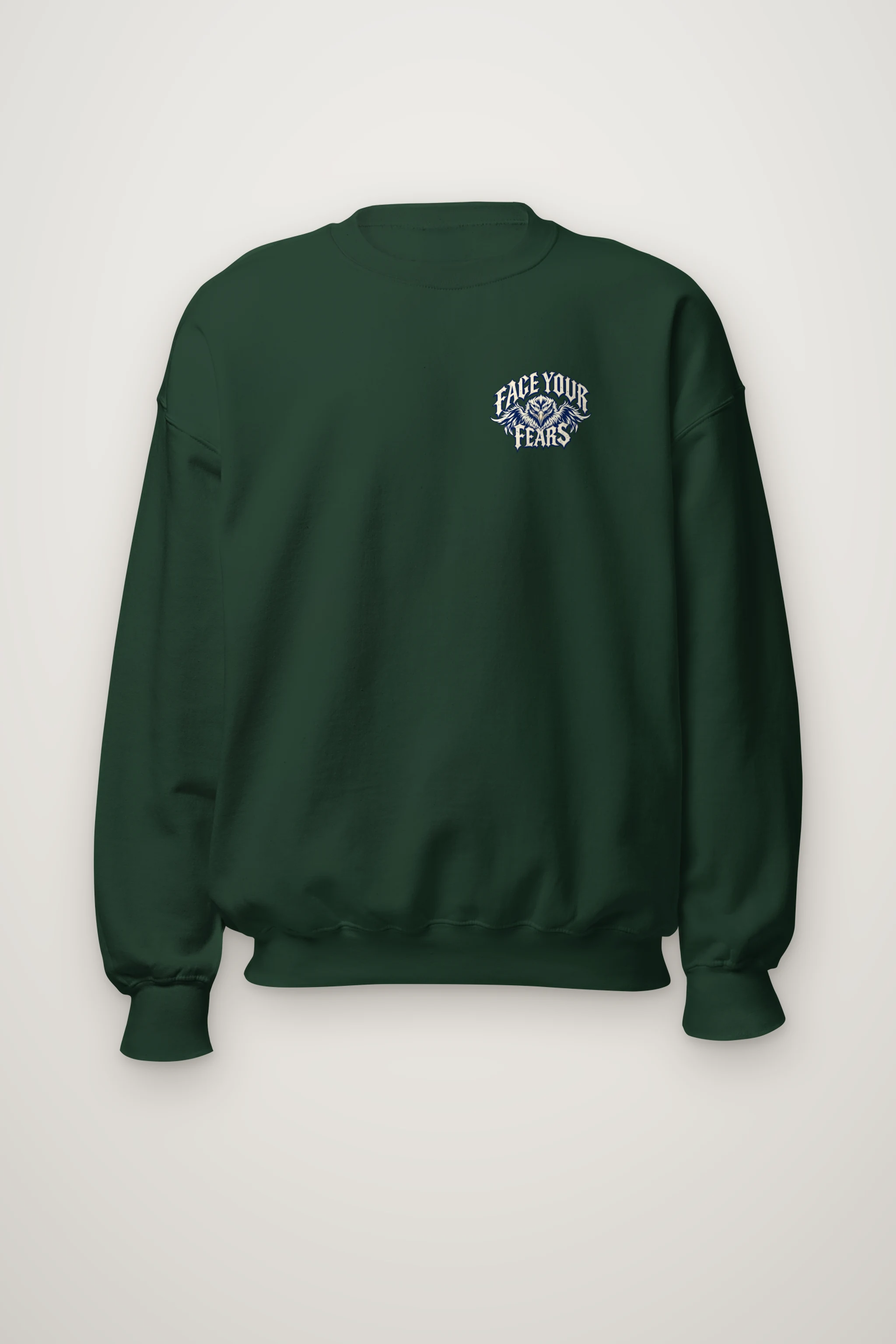 "Crowned Eagle Resolve" Heavy Blend Unisex Crewneck Sweatshirt