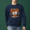 "Crowned Headphones" Heavy Blend Unisex Crewneck Sweatshirt
