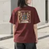"Crowned Lions Emblem" Heavyweight Unisex Crewneck T-shirt | Gildan 5000