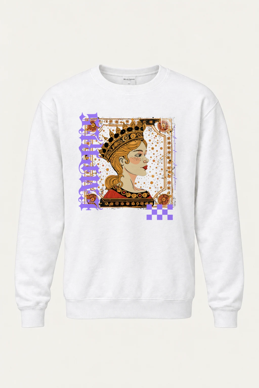 "Crowned Muse" Heavy Blend Unisex Crewneck Sweatshirt | Gildan 18000