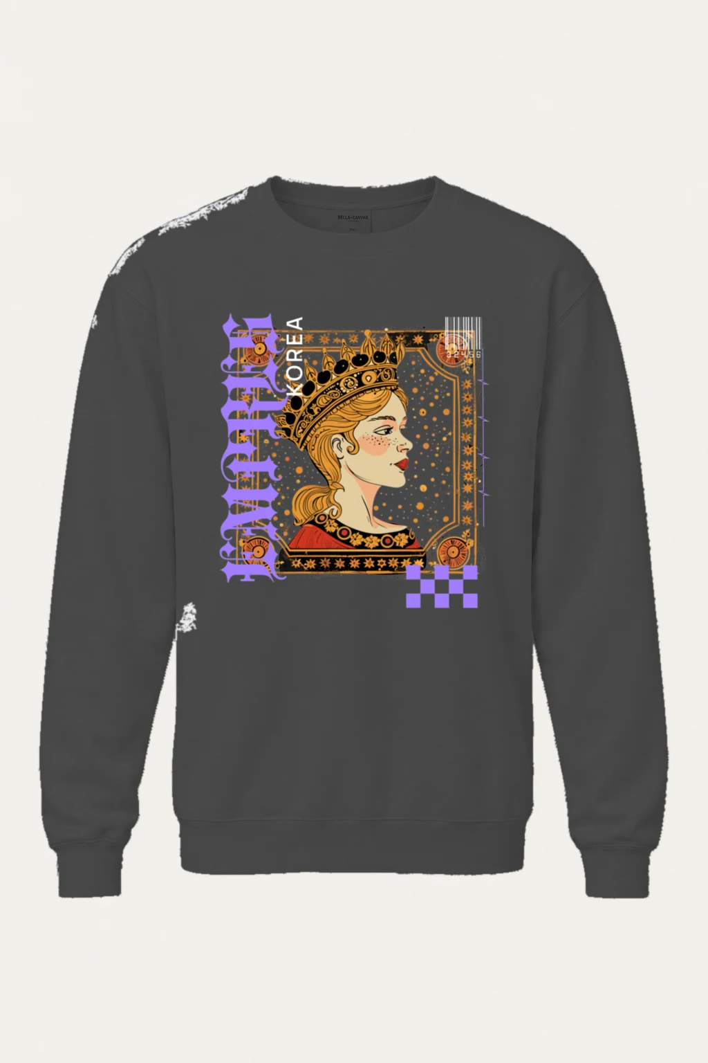 "Crowned Muse" Heavy Blend Unisex Crewneck Sweatshirt | Gildan 18000