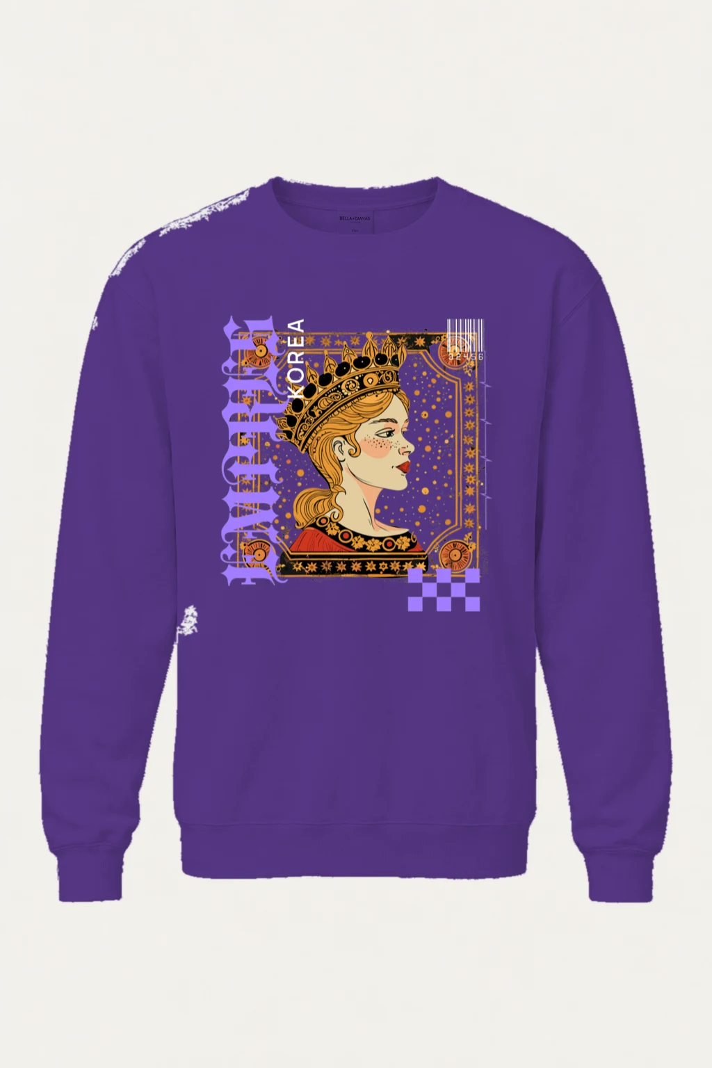 "Crowned Muse" Heavy Blend Unisex Crewneck Sweatshirt | Gildan 18000