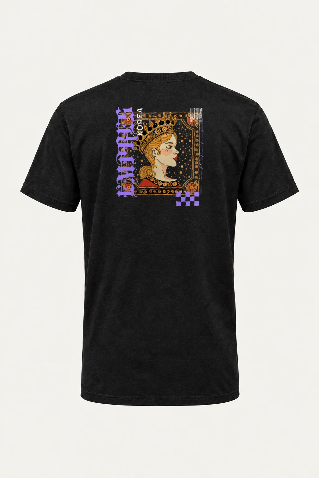 "Crowned Muse" Heavyweight Unisex Crewneck T-shirt | Gildan 5000