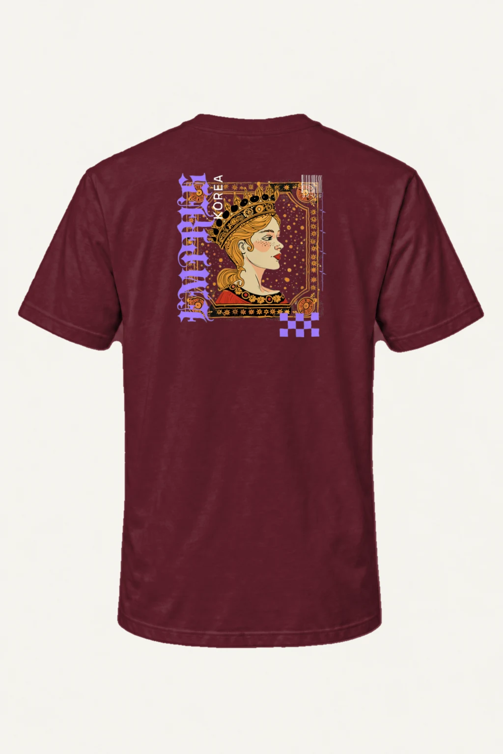 "Crowned Muse" Heavyweight Unisex Crewneck T-shirt | Gildan 5000