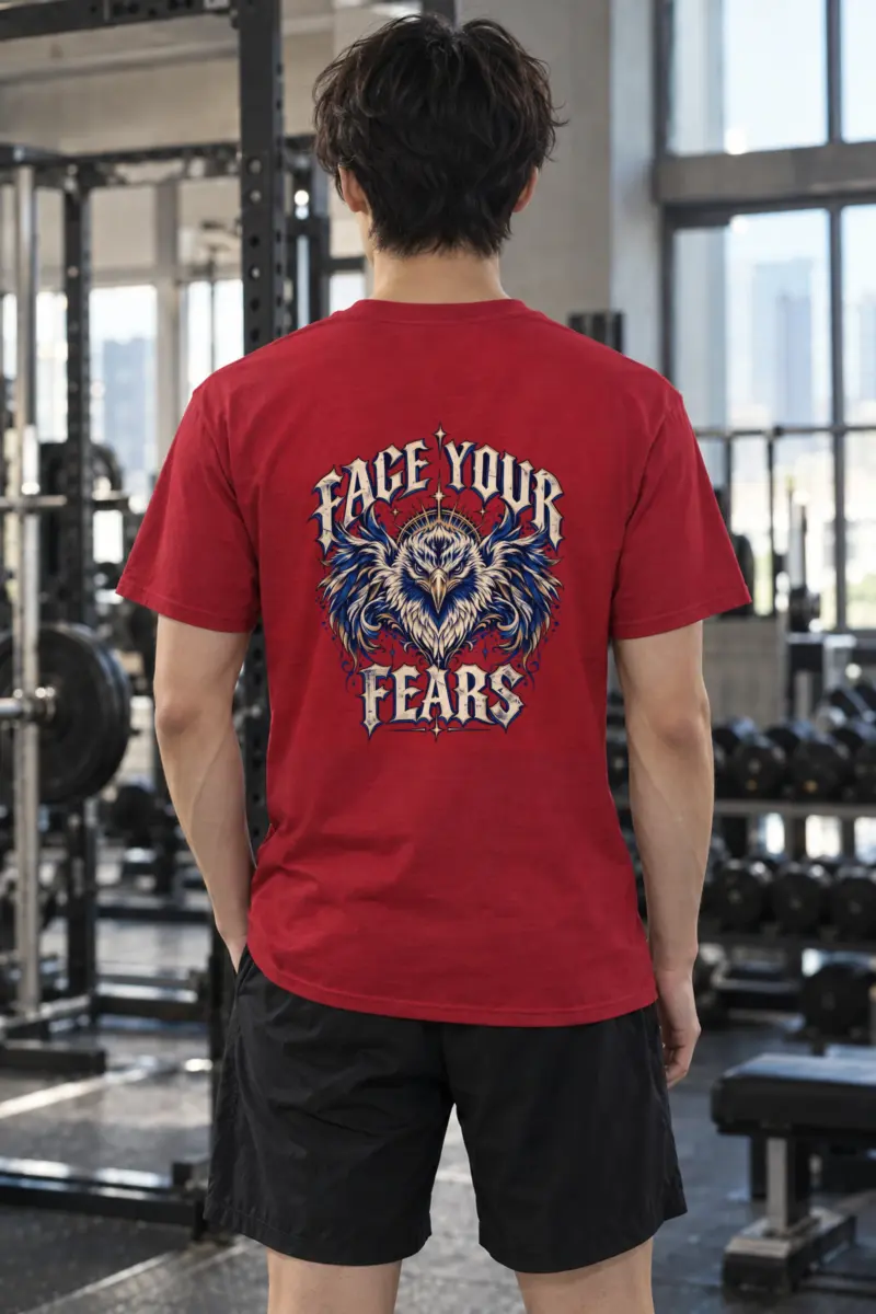 "Crowned Resolve" Heavyweight Unisex Crewneck T-shirt