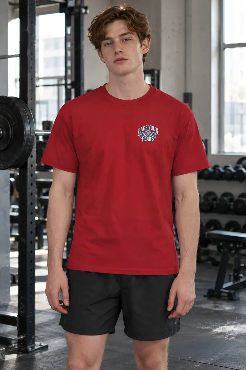 "Crowned Resolve" Heavyweight Unisex Crewneck T-shirt