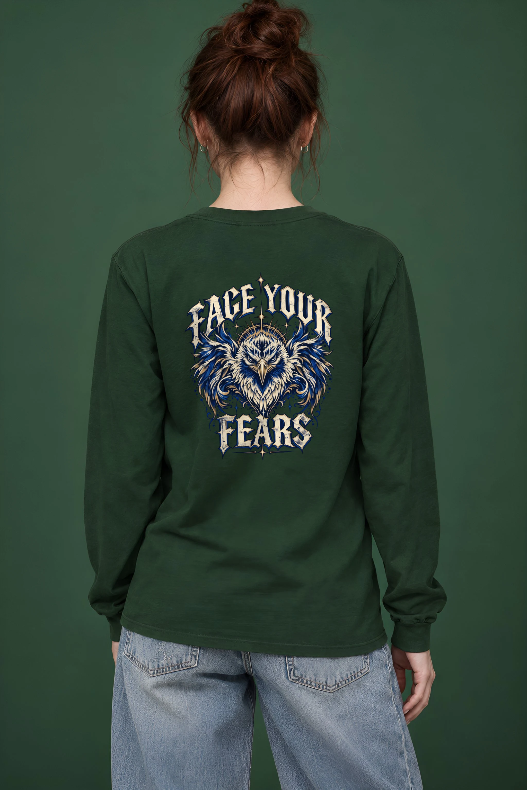 "Crowned Resolve" Unisex Longsleeve T-shirt