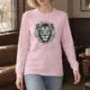 "Crowned Roar" Unisex Longsleeve T-shirt