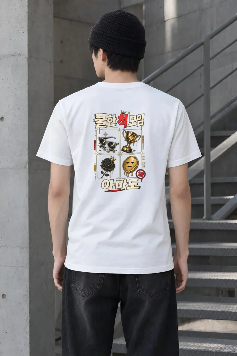 "Crowned Rose Trophy" Heavyweight Unisex Crewneck T-shirt