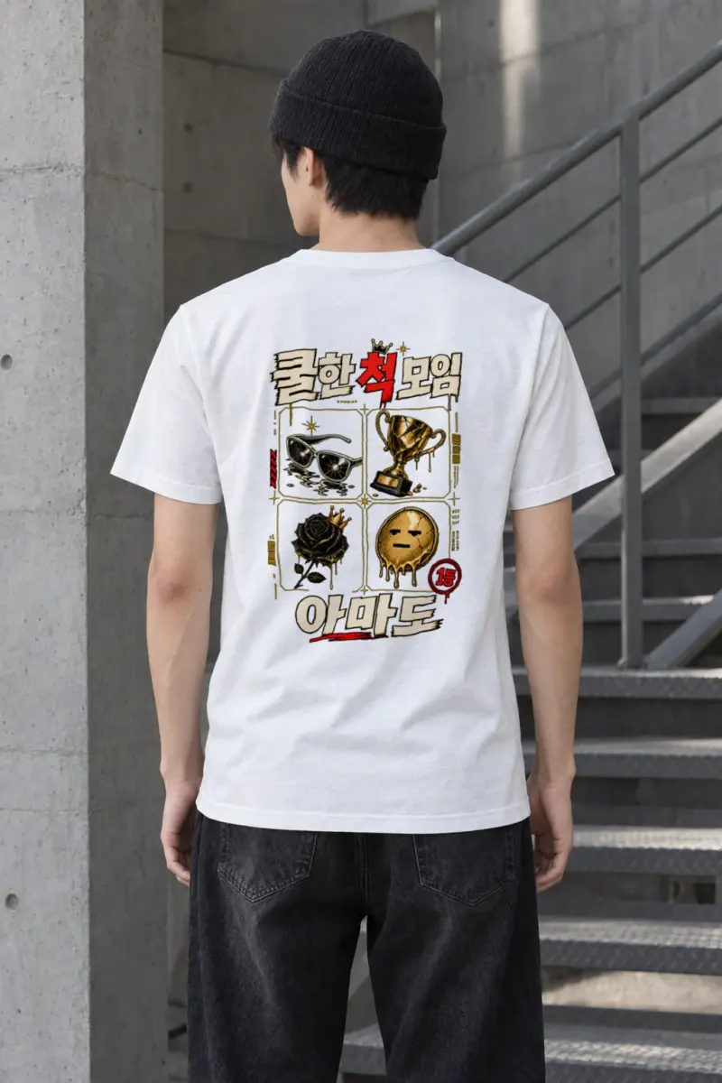"Crowned Rose Trophy" Heavyweight Unisex Crewneck T-shirt