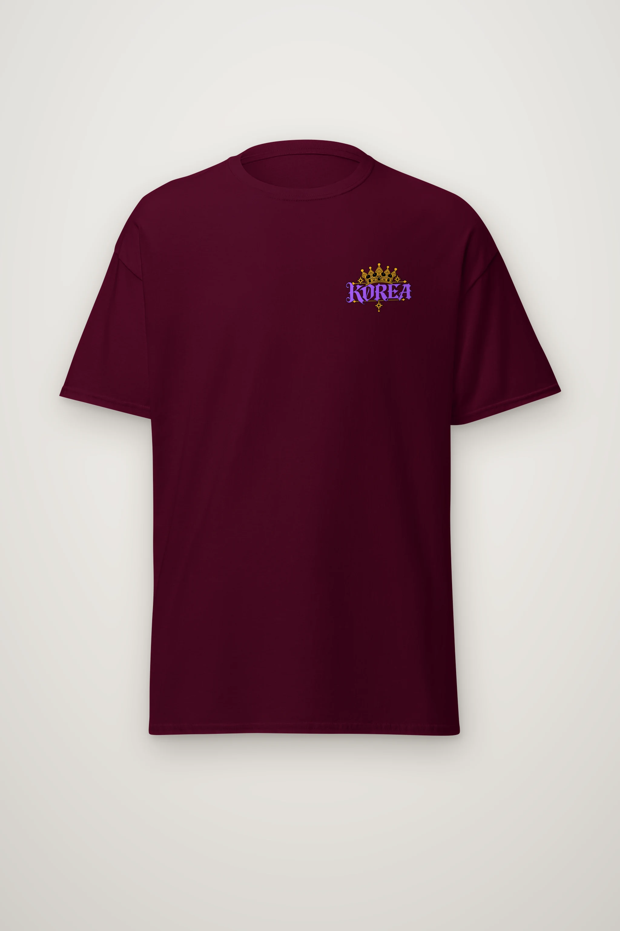 "Crowned Royal Portrait" Heavyweight Unisex Crewneck T-shirt