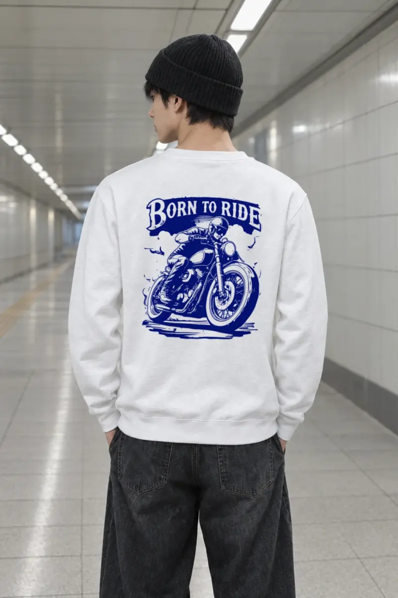 "Cruiser Line Rider" Heavy Blend Unisex Crewneck Sweatshirt