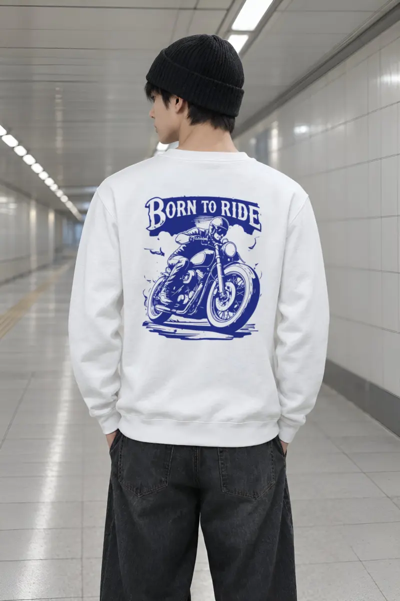 "Cruiser Line Rider" Heavy Blend Unisex Crewneck Sweatshirt